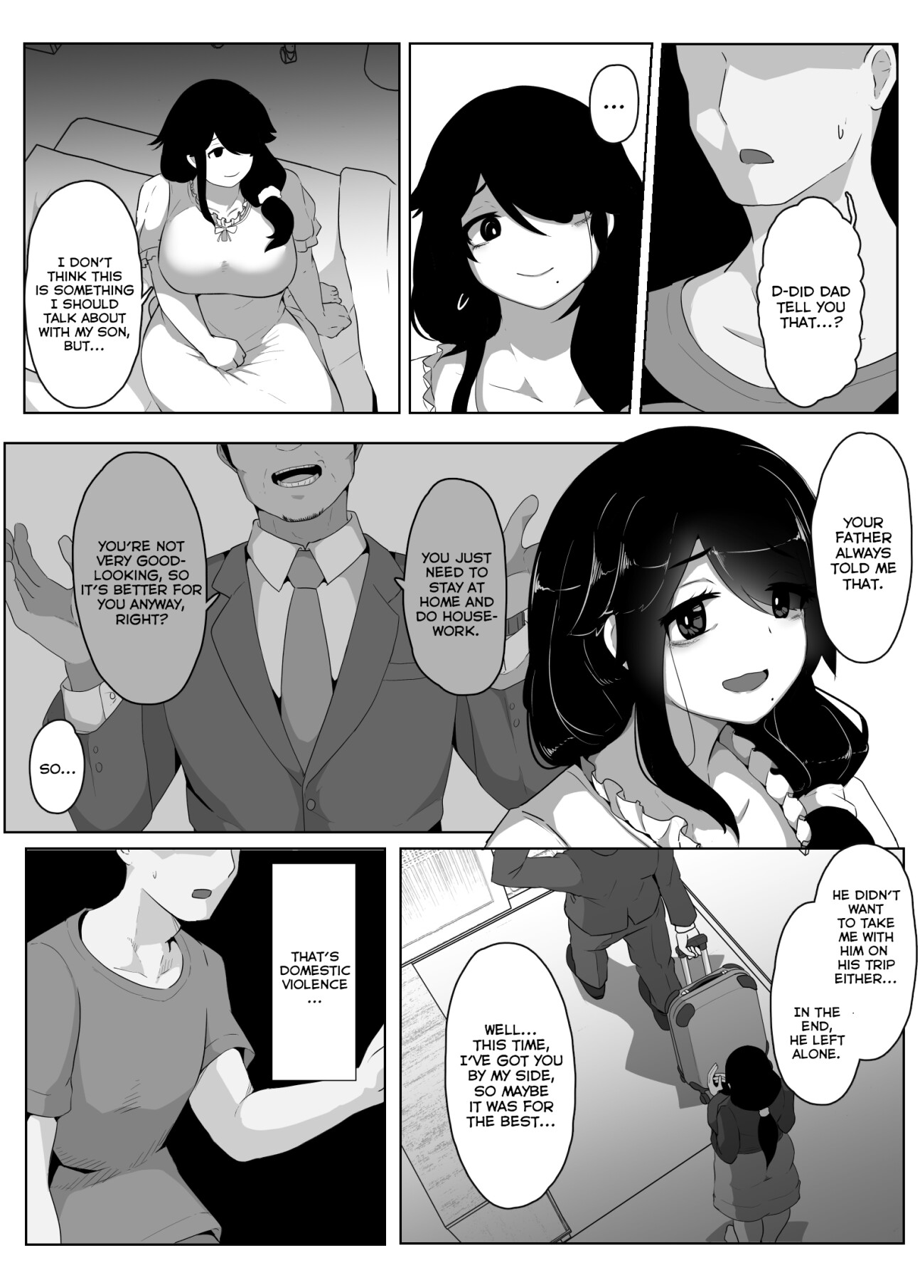 Hentai Manga Comic-Good Night, Mom I-Read-66
